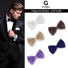 Fliege Herren Hochzeit Konfirmation Anzug Smoking Schleife Schlips kariert