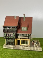 Cafe Bäckerei Wohnhaus Fachwerkhaus Vollmer 29253 für HO 1:87 Modelleisenbahn