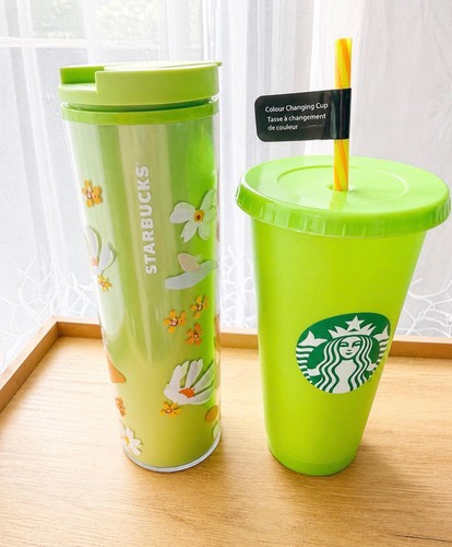 Starbucks tumbler floral - starbucks,