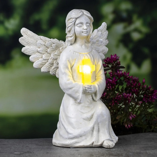 Engel figur gartendeko solar - engel,