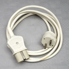 Altes Stromkabel für alte Geräte 6mm Warmgerätestecker Heißgerätestecker PRESTO