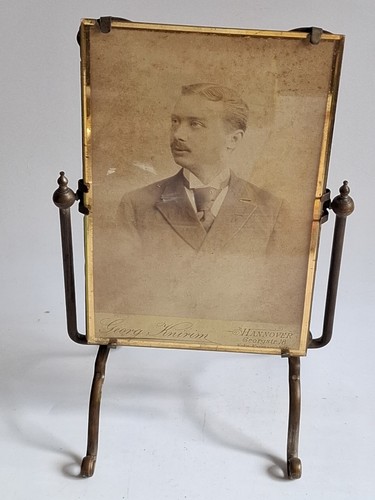 Jugendstil fotorahmen messing - jugendstil,