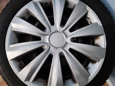 4x Autofelgen 15 Zoll, Gebraucht, Farbe Silber, Für 25 Euro 