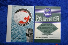 Panther KS 175 98 ccm 1935 & 1956 Prospekt (M1116) Nachdruck Archiv Verlag