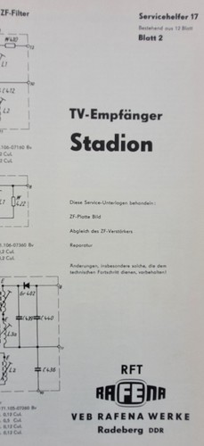 Veb rafena werke radeberg ddr - rafena,