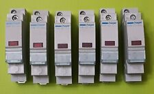 1-6x HAGER SVN122 - LED Leuchtmelder rot 230V AC 1PLE - Phasenkontrolle | NEU