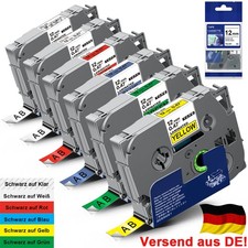 Schriftband TZe-231 12mm 9mm 6mm 18mm für Brother P-Touch PT E100 1000 H100LB