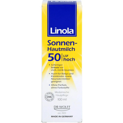 Linola sonnen hautmilch lsf - sonnen-hautmilch,