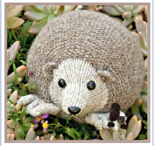 Strickmuster igel weiches - strickmuster,