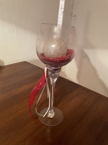 Dekoglas crackle glas mit - crackle,