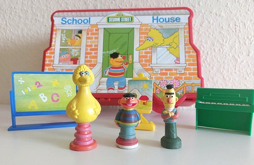 Kult sesamstraße school - -,