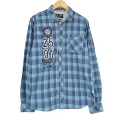 Camp David Mens Plaid Flannel