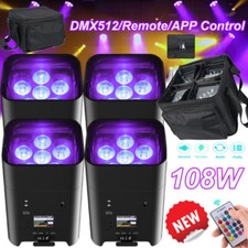 RGBWA UV Akku 108W Spot