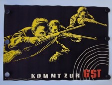 Plakat Kommt zur GST Gewehr