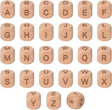 Buchstabenperlen 78 Stück