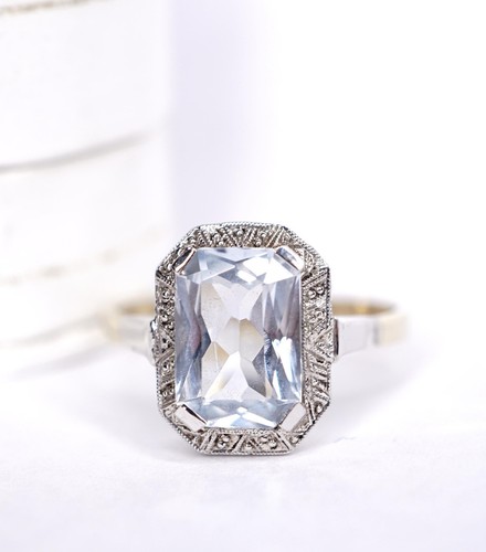 Antiker art deco ring - antiker, 8ct