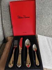 Paloma Picasso Besteck Pearl Villeroy & Boch 4-tlg Tafelbesteck 18/10 wie neu