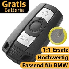 BMW Schlüssel Gehäuse +Akku Fernbedienung für 3er E90 E91 E92 E93 5er E60 E61 X5