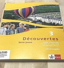 Decouvertes 3 Cahier