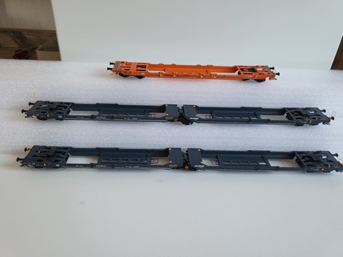 3er set roco taschenwagen - 3er, h0