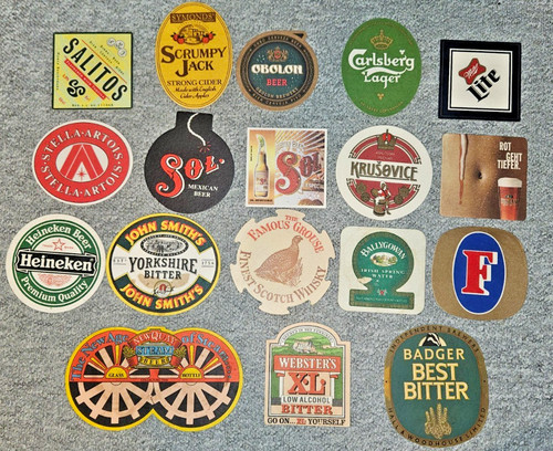 Bierdeckel sammlung - bierdeckel,