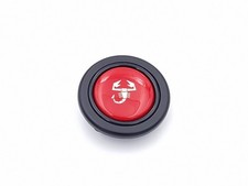 Hupenknopf abarth rot mit - rot,