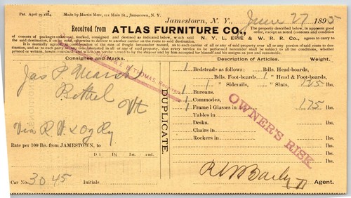 Atlas furniture 1895 - furniture, co.