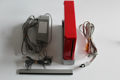 Nintendo wii konsole rot ohne - rot, (ohne