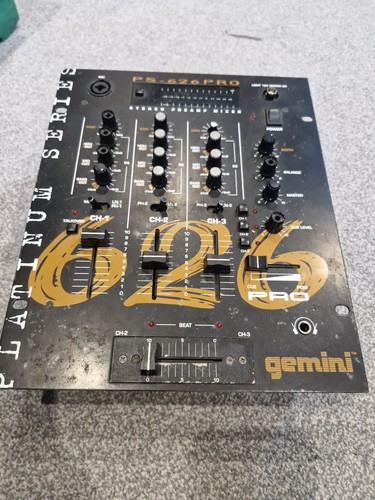 Gemini preamp mixer 626 pro - mixer, ps-626