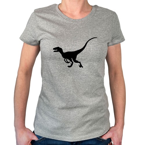 Damen shirt velociraptor - t-shirt,