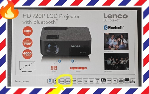 Lenco lpj 700bkgy hd - 🎥,