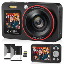 4K UHD Digitalkamera, 64MP