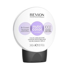 Nutri Color 1002 Silberblond Tönung & Pflege – kühles Blond ohne Gelbstich 240ml