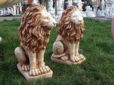 Gartenfiguren, Löwenpaar, 53