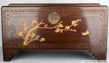 China 20. Jh. Große Holztruhe