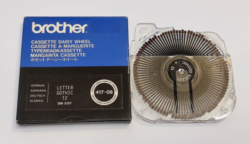 Brother 417 schrift - brother,