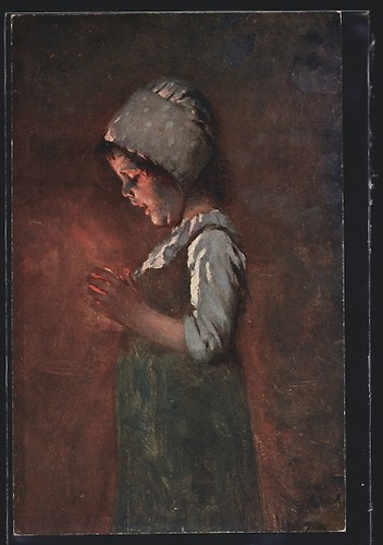 Künstler hermann kaulbach - künstler-ak,