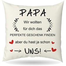 Vatertagsgeschenk kissenbezug - vatertagsgeschenk,