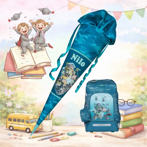 Schultüte jungen mit namen - jungen,