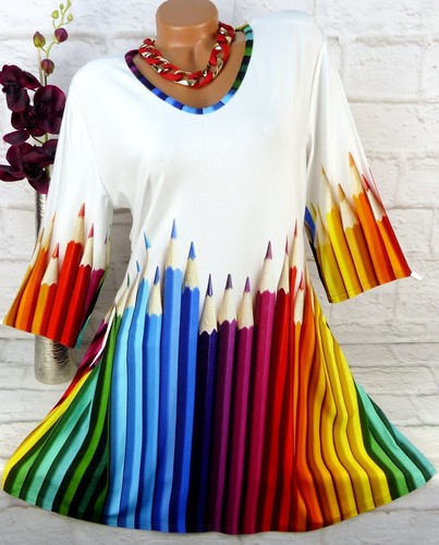 New jersey tunika longshirt - tunika,