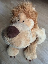 XXL NICI LÖWE LION Wild friends braun Plüsch dunkle Mähne 30-40cm TOP ZUSTAND 