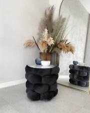 Couchtische Rund mit Velours