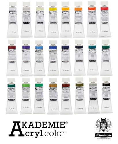 Schmincke akademie acryl color - acryl,