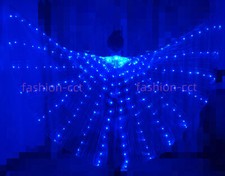 8 Farben Angel LED Isis Wings Bauchtanz kostüme leuchten Performance Kleidung