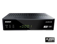 Edision Piccollino S2 Full HD Sat Receiver für DVB-S2 H.265/HEVC HDMI Scart USB