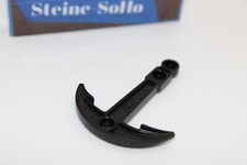 Lego (c) 1x Anker - schwarz - 95354 - Schiffanker Boot - black - Schiffzubehör
