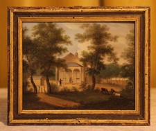 Kleines Ölgemälde Landschaft