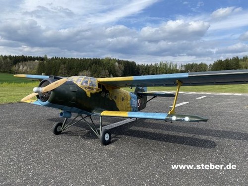 Black horse antonov - horse, an-2