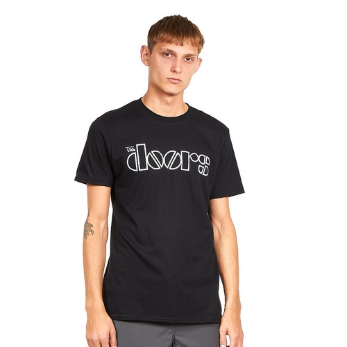 The doors logo shirt black - doors, t-shirt