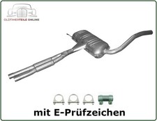 Mittelschalldämpfer für Audi